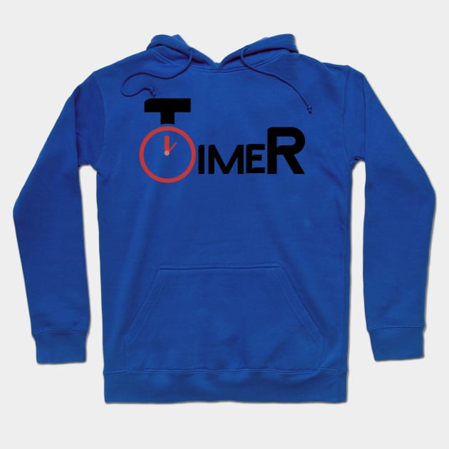 TIMER Hoodie by Marku's Prints